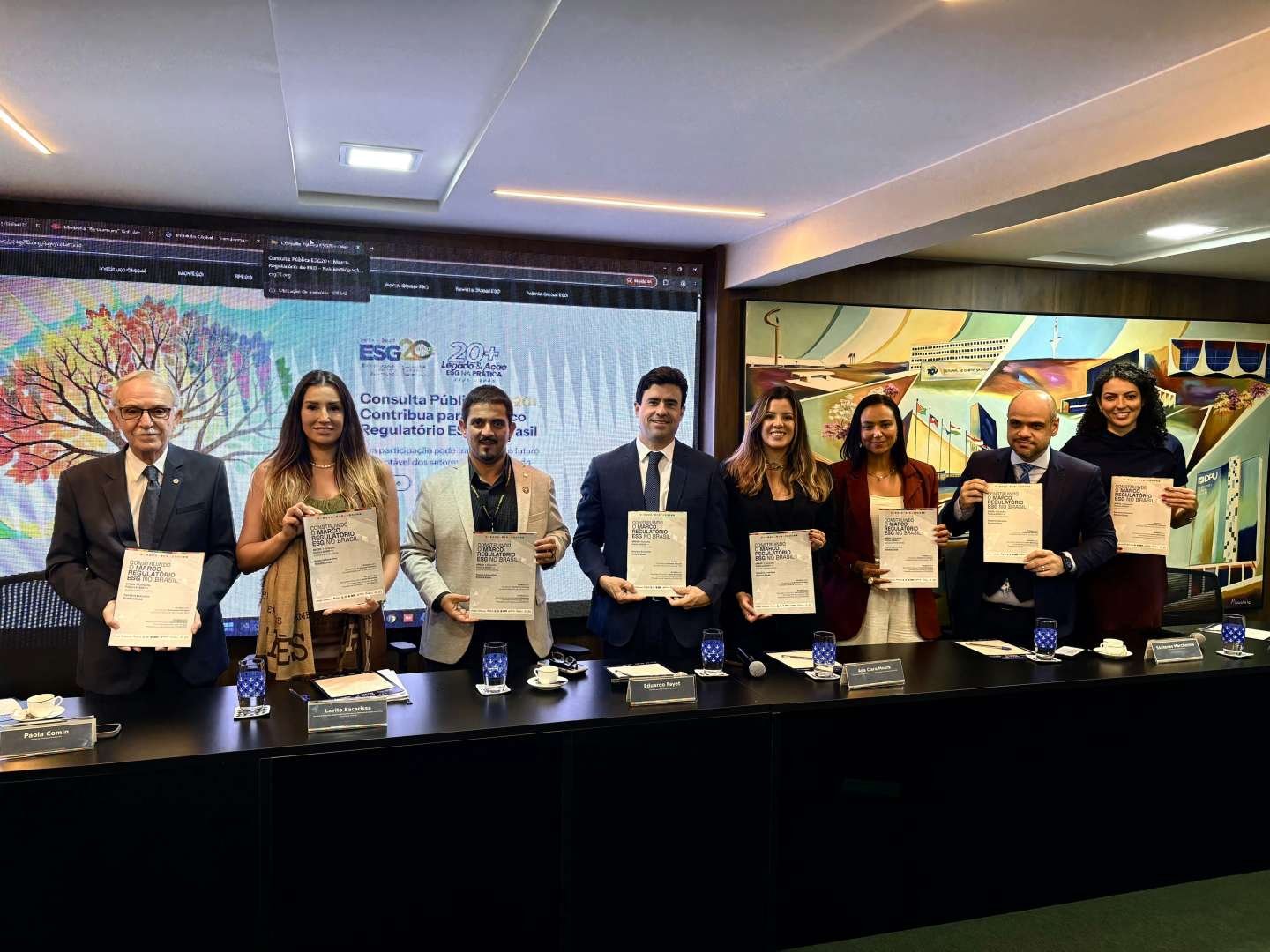 Abrig participa de lançamento de relatório sobre marco regulatório ESG no Brasil em evento do Instituto Global